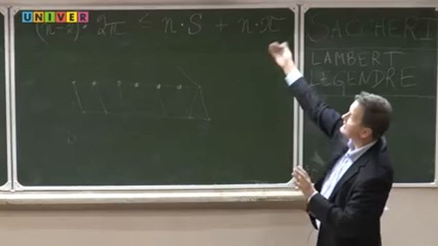 Лекция "Лобачевский и основания геометрии" / А.И. Буфетов / 25.11.17 смотреть онлайн