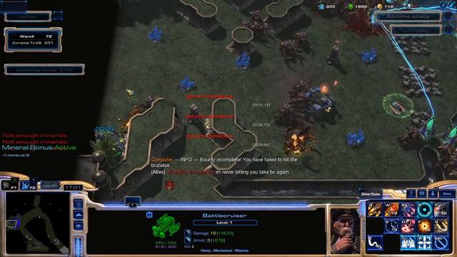 StarCraft 2 | Zombie World: Unity Test | Torment level смотреть онлайн