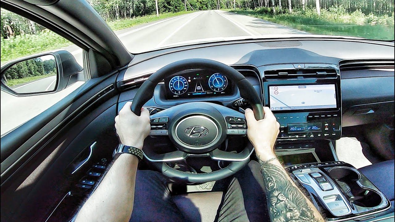 2021 Hyundai Tucson 2.0 AT - POV TEST DRIVE смотреть онлайн