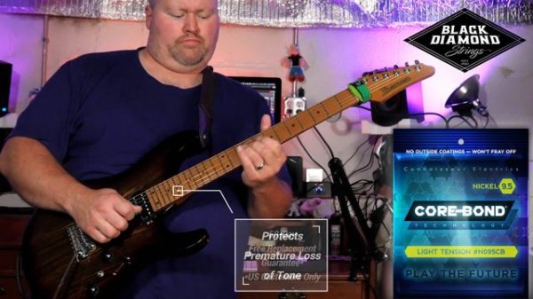 Black Diamond Strings Core Bond Strings Demo Inner Dawn Solo