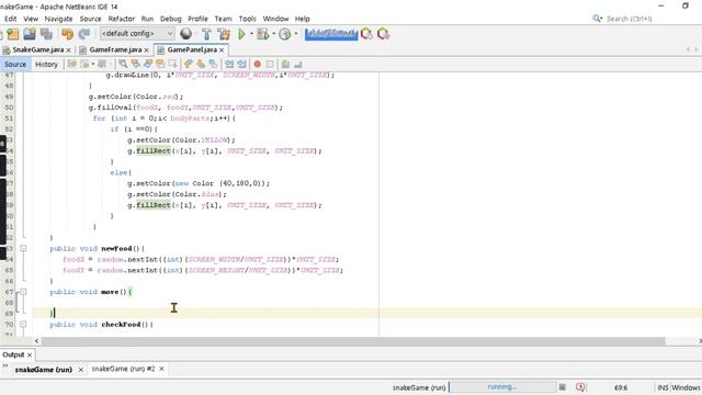 SNAKE GAME Using java netbeans смотреть онлайн