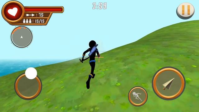 Stickman Archery 2: Bow Hunter Android Gameplay HD смотреть онлайн