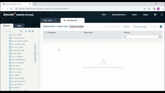 Create tags in Virtual DataPort смотреть онлайн