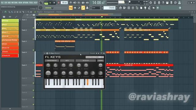 VANDHA DEVULLE | NOORU SAAMIGAL | FL STUDIO | PIANO | KEYBOARD | CASIO смотреть онлайн