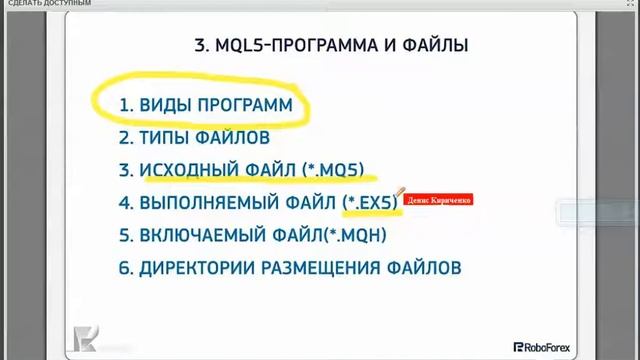 Forex. Основы языка MQL5 и редактор MetaEditor