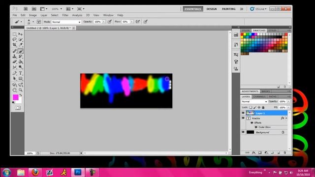 [How-To] Make Rainbow Reflective Text in Photoshop CS5 смотреть онлайн
