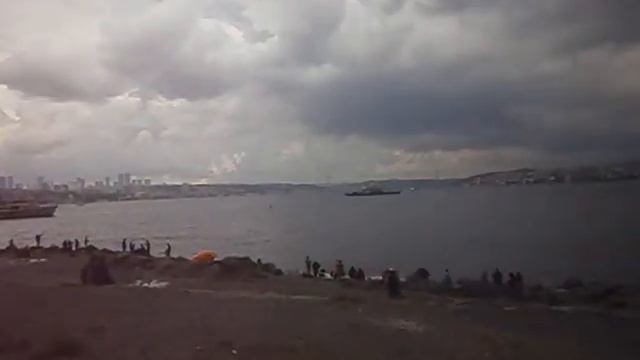 Стамбул панорама у пролива Турция смотреть онлайн
