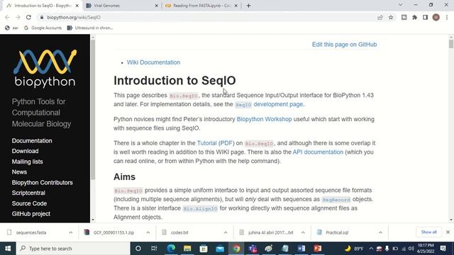 Extract DNA sequence from genome||How to Extract the DNA Sequence from the FASTA File using python? смотреть онлайн