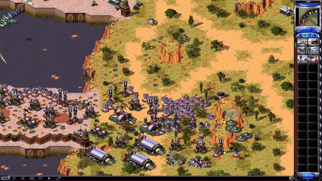 Red Alert 2 | Extra hard AI | 7 vs 1 | Dry run map | Germany vs 7 random смотреть онлайн