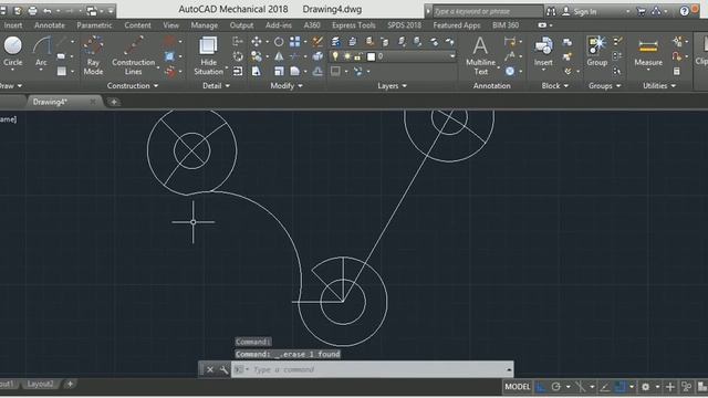 AUTOCAD TUTORIALS FOR BEGINEERS EXERCISE 11 смотреть онлайн