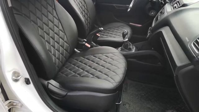 Авточехлы КИА Рио 3 ромб смотреть онлайн