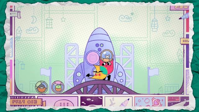 "Get Off the Video Game, Gamer! | Snipperclips Plus: Cut It Out, Together! #13 | BoosterPack смотреть онлайн