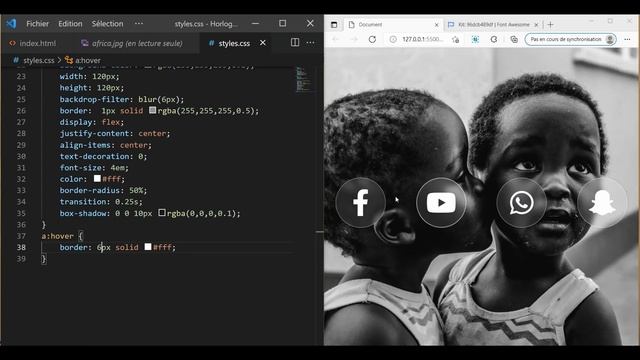 Animation Javascript et CSS | Hover смотреть онлайн