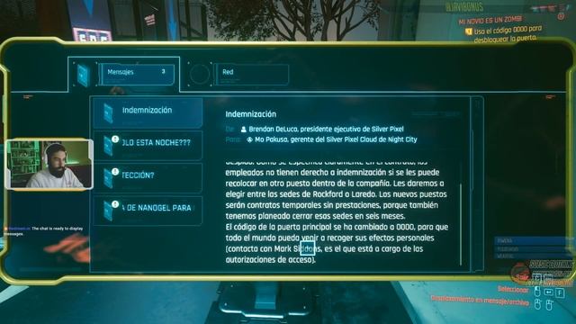 Cyberpunk 2077 - Mi novio es un zombie (Relación con Rogue) смотреть онлайн