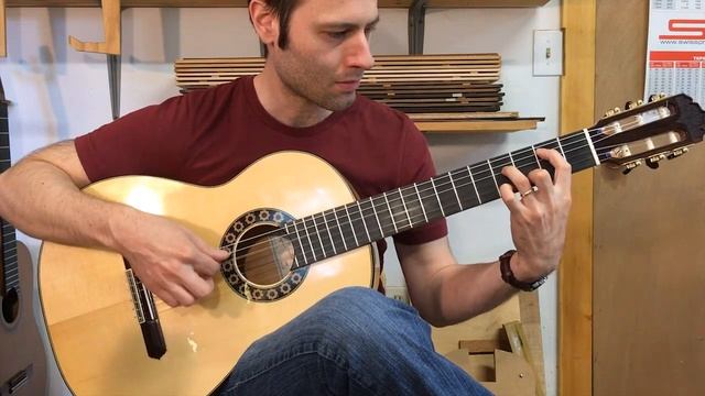 Guitar #118 - Flamenco blanca "Najmat" смотреть онлайн