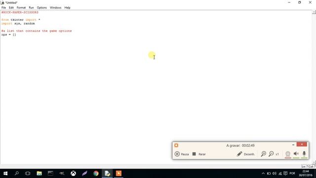 Python 3.5 - Tkinter tutorial [ROCK-PAPER-SCISSORS GAME] Lesson 1 смотреть онлайн