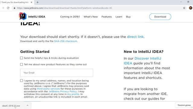 Java Dersi 4 : IntelliJ Idea Kurulumu смотреть онлайн