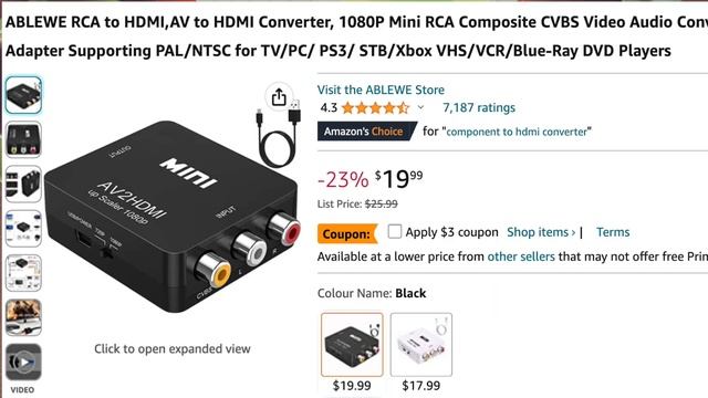 RCA TO HDMI TV смотреть онлайн