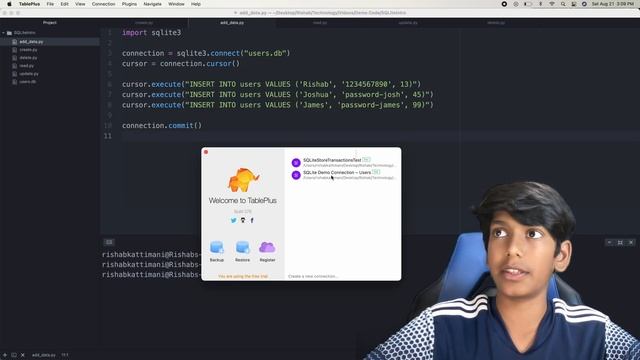 SQLite In Python: All CRUD Operations In SQLite & Python смотреть онлайн