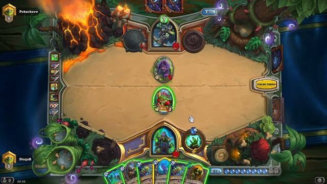 Hearthstone: Even Shaman Post-Nerf #2: Witchwood (Bosque das Bruxas) - Standard Constructed смотреть онлайн