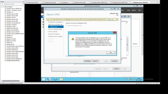 Installer et configurer un domaine Active Directory sous Windows Server 2012 R2 смотреть онлайн