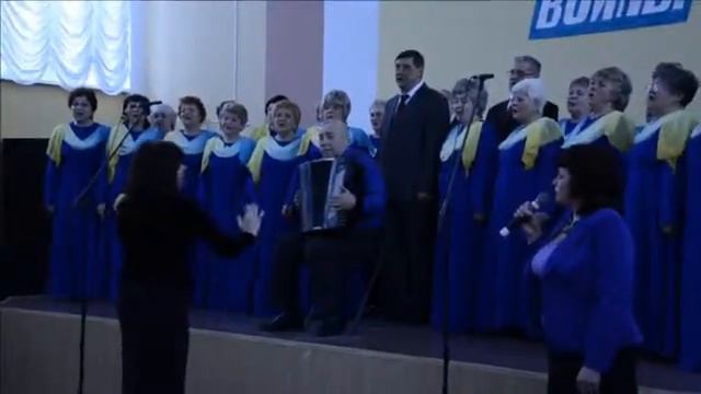 Хор ветеранов Мончегорска Шёл казак смотреть онлайн