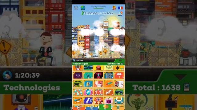 Tap Tycoon easy finished. смотреть онлайн