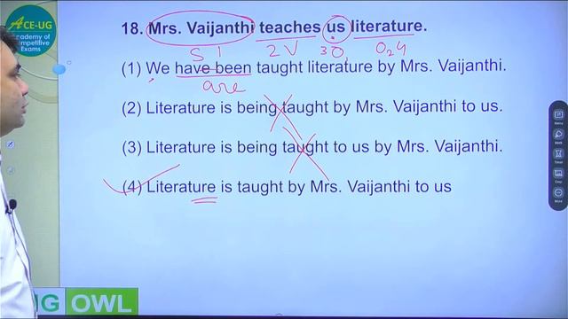 Active Passive - MCQ - Most Important Questions with Concepts смотреть онлайн