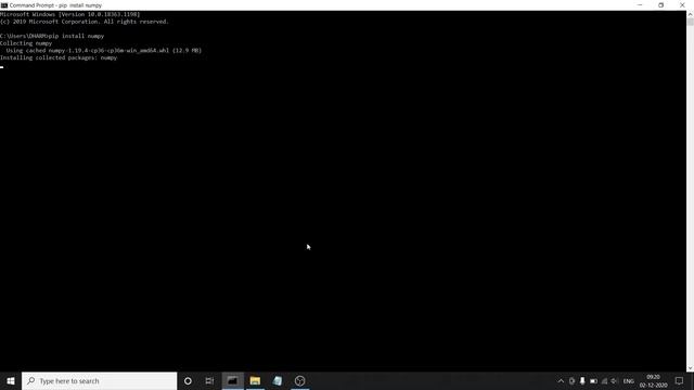 NumPy installing смотреть онлайн