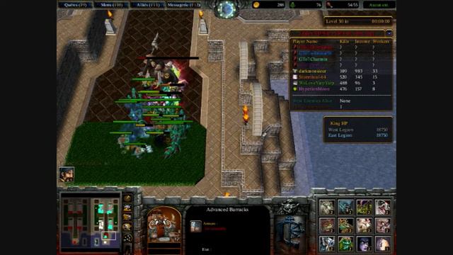 Warcraft III Legion TD lvl 30+ [Ghost Builder] смотреть онлайн