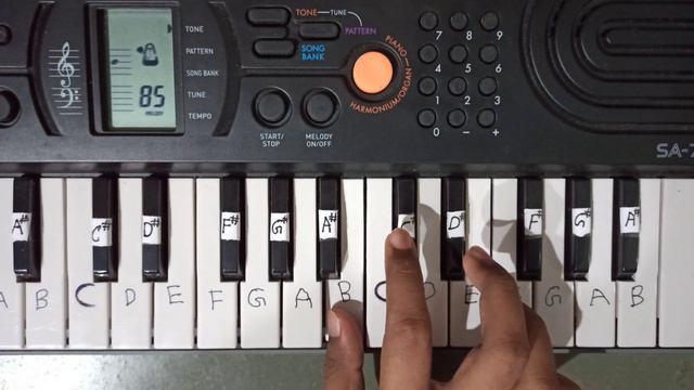 Samjhawan song piano 🎹 cover on Casio SA-77 with notes ll Arijit Singh ll Humpty Sharma Ki Dulhania смотреть онлайн