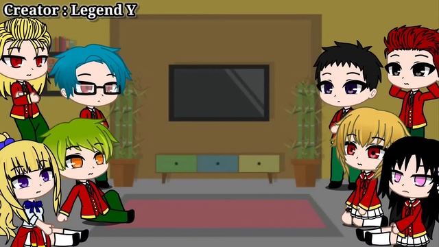 Class D react to future // Classroom of the elite // Part 1 смотреть онлайн