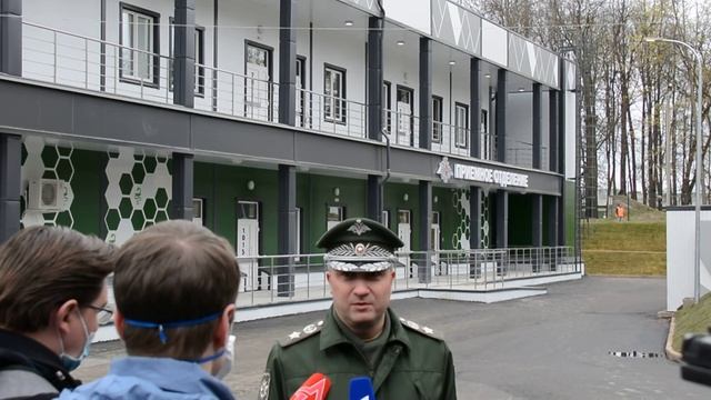 Открытие госпиталя Минобороны в Смоленске смотреть онлайн
