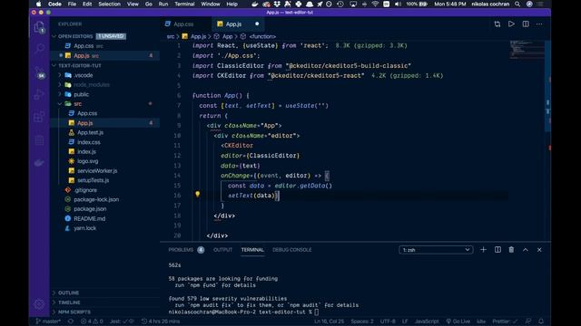 Build a Rich Text Editor in React смотреть онлайн