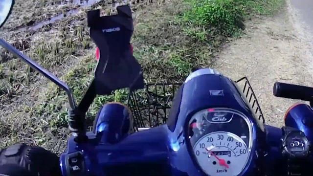 スーパーカブ50 aa09カブ散歩で亀石を見に? смотреть онлайн