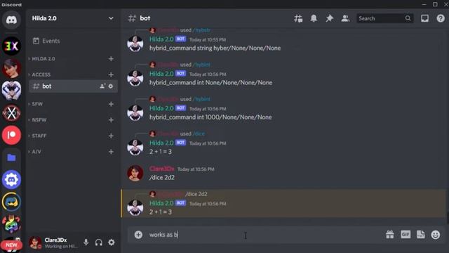 Discord.py 2.0 hybrid commands vs normal commands смотреть онлайн