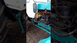 Обзор трактора ЮМЗ с двигателем СМД.