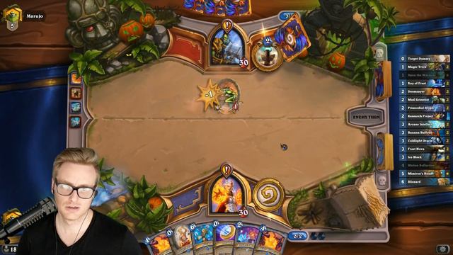 Hearthstone | Bask in the Glory of the V-07-TR-0N! | Wild Exodia Quest Mage | Saviors of Uldum смотреть онлайн