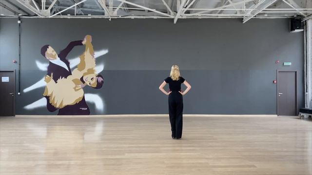 Ча-ча-ча, вариация для уровня подготовки Н-3. смотреть онлайн