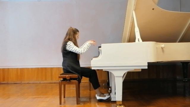 Семенова Любовь 14 лет. А. Бабаджанян Экспромт. Х. Синдинг Шёпот весны