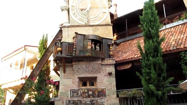 Часы Резо Габриадзе в Тбилиси. смотреть онлайн