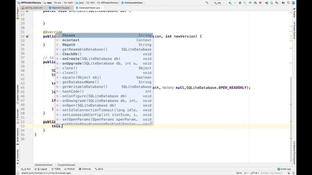 How to Import and Use External Database in Android applications part 2 смотреть онлайн