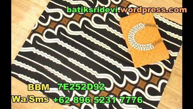 BATIK SOGA - Jual Kain Batik Online Murah - Sridevi Cap Tulis Printing Colet [HD] смотреть онлайн