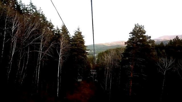 Белокуриха. Воспоминание отдыхающего. канатная дорога на гору Церковка. смотреть онлайн