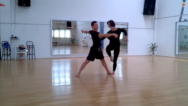 Ekaterina Vaganova & Vito Coppola, training смотреть онлайн