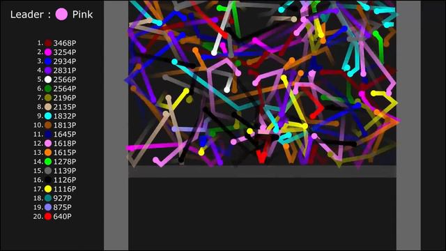 Stay First - Marble Race In Algodoo