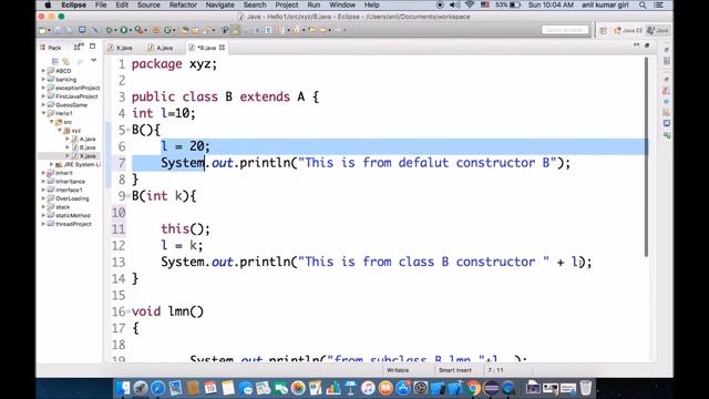 Inheritance Part 4 - Constructor Super() смотреть онлайн