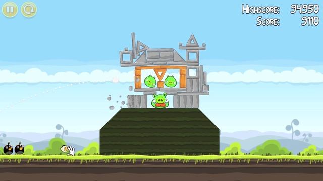 Angry Birds 4-18 "Bran Castle" смотреть онлайн