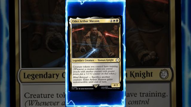 Take Another Look At Elder Arthur Maxson #mtg #magicthegathering #commander #fallout смотреть онлайн
