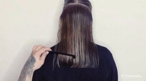 КАК ПРАВИЛЬНО ПОДСТРИЧЬ РОВНУЮ ЛИНИЮ БЕЗ МАШИНКИ / ОДНА ДЛИНА "ОСНОВЫ ПОСТРОЕНИЯ ФОРМ" Урок 1 часть1